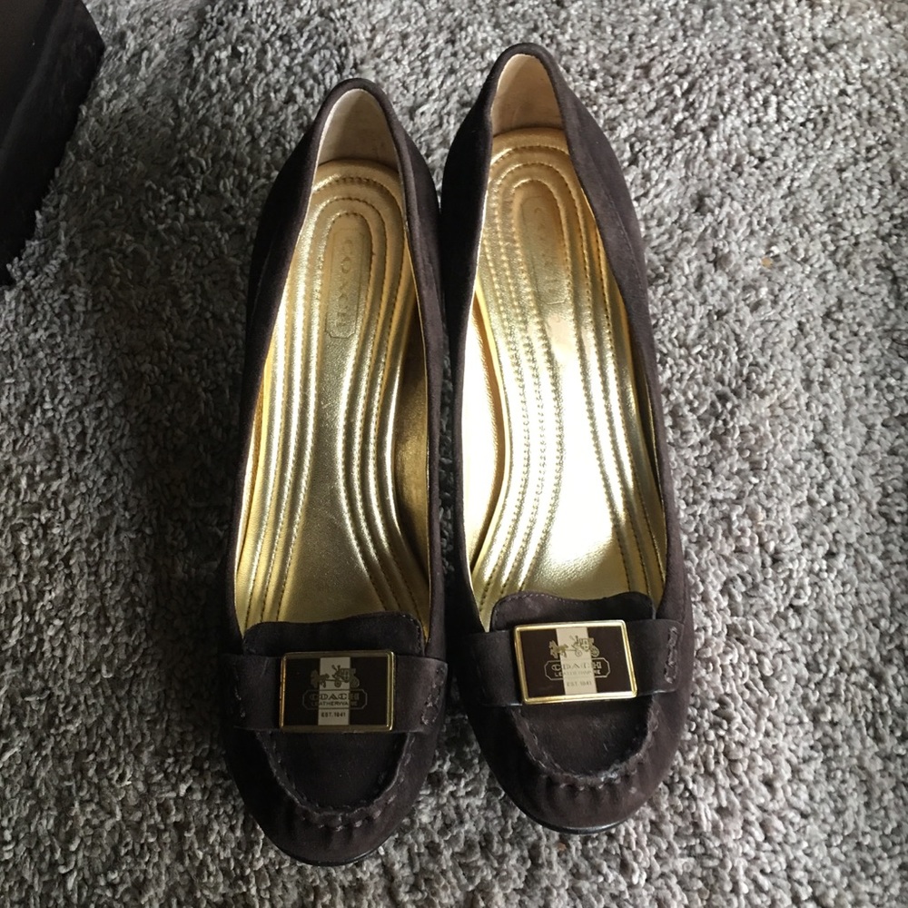 Coach Suede Shoes
